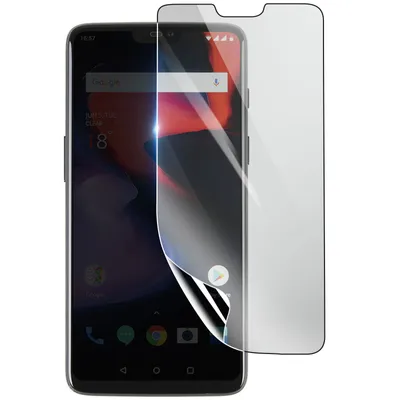 Produktbild von 3mk, Stoß- und kratzfester Hydrogel Bildschirmschutz für Oneplus 6, Transparent