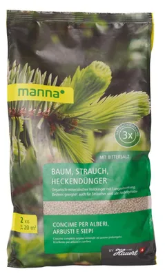 Produktbild von Baum-, Strauch- & Heckendünger Manna 2 kg 20 m²