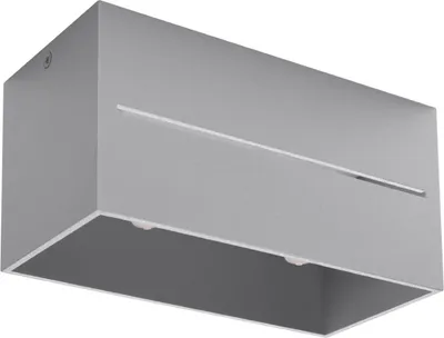 Image de PLAFON BASALT 2 G9 Gris aluminium Plafonnier Lumilo