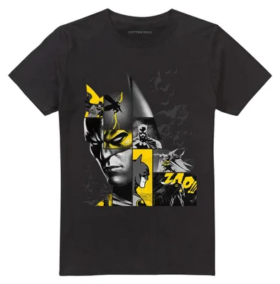 Image de T-shirt Batman - "Zap" - Unie, pour hommes et femmes, modèle TV41269 (Taille L), couleur noire