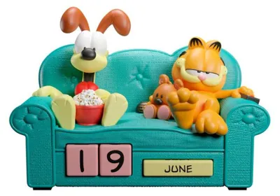 Zdjęcie produktu dla Wieczny kalendarz Garfield - Garfield & Odie