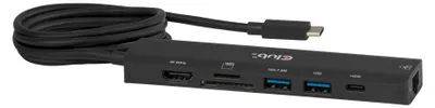 Obrázok produktu pre CLUB3D CSV-2555, Kábel, 1000 Mbit/s, Čierna, 136 mm, 34 mm, 94,5 mm