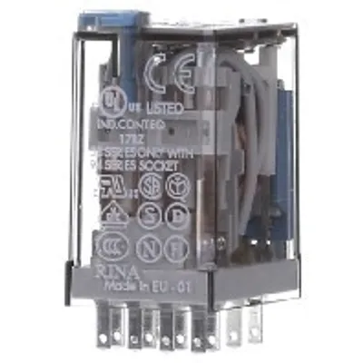 Obrázek produktu pro Rel.LED+ 24VDC 4W 7A pro Fas. 94,04/84/44 - Spínací relé DC 24V 7A 55.34.9.024.0090