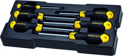 Produktbild von Stanley HTS Schraubendreher-Set CushionGrip 6-tlg