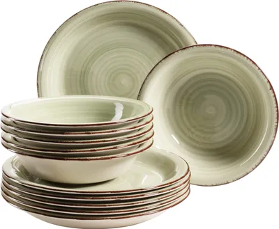 Produktbild von Teller-Set, Steingut Teller-Set, Steingut Lumaca Mäser