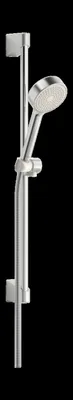 Immagine prodotto di HANSA HANSABASICJET Set de douche mural, longueur 700 mm, technique anti-calcaire, 1 jet, diamètre 95 mm, 44780213, 44780213