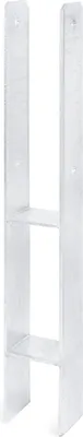 Image de Alberts 213145 Support de poteaux en H,type365,fvz,zE,71x600/5-Set : 2 pièces