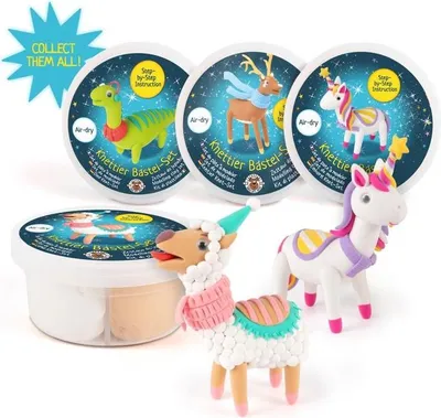 Produktbild von trendhaus KNETTIER BASTELSET4F MAGIC MOMENTS MAGIC MOMENTS
