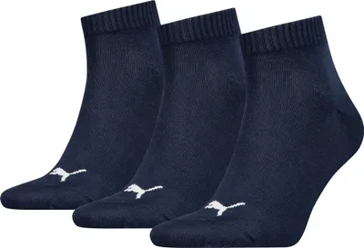 Produktbild von Puma Quarter Kurzsocken navy 3er-Pack