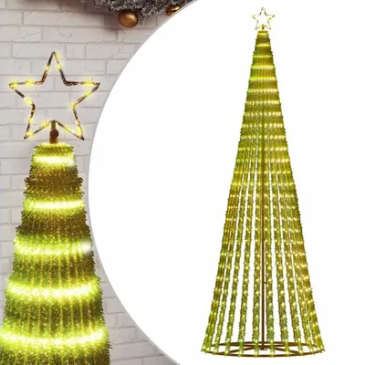 Immagine prodotto di vidaXL Albero di Natale a LED 475 LED bianco caldo 247 cm