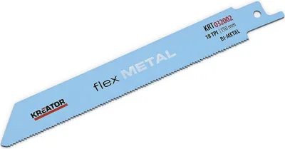 Produktbild von Säbelsägeblätter 2 Stück im Set 150 mm für Metall - 150 mm lang, 18 TPI, für Metall