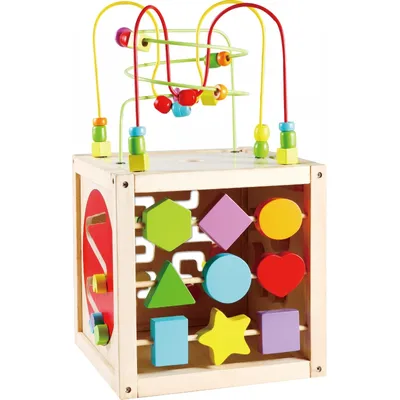 Immagine prodotto di Scatola attività cubo educativo Mondo classico