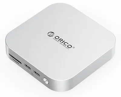Immagine prodotto di Orico MiniLink, stazione dock 9-in-1 con alloggiamento per SSD M.2 – Argento