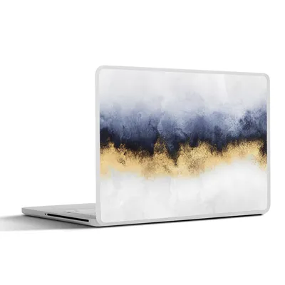 Obrázek produktu pro Nálepka na notebook - 14 palců - Abstraktní - Zlaté -