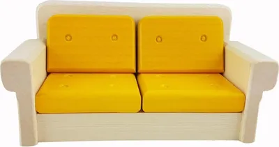 Produktbild von Puppenhausmöbel Wohnzimmer Filius, Sofa