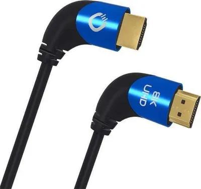 Produktbild von OEHLBACH D1C42541, 1,5 m, HDMI Typ A (Standard), HDMI Typ A (Standard), 3D, 48 Gbit/s, Schwarz, Blau