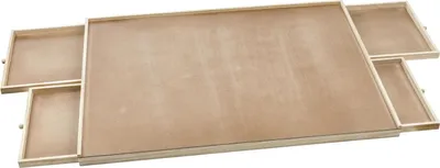 Produktbild von HI Puzzletisch mit 4 Schubladen 90x 67x4,5 cm Holz