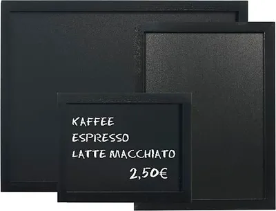Produktbild von Wandkreidetafel, schwarz 80 cm