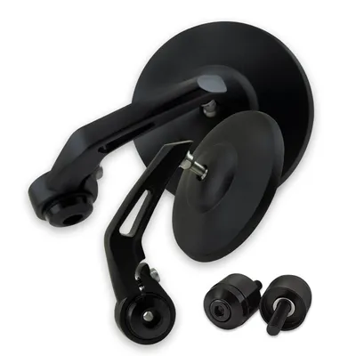 Produktbild von Lenkerendenspiegel BOB 1 Alu schwarz D28