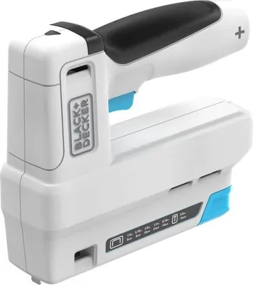 Obrázek produktu pro Sponkovačka a hřebíkovačka Black+Decker BCN115-XJ, 3,6 V, sponky 6–14 mm, hřebíky 12–15 mm, lithiová baterie 1,5 Ah