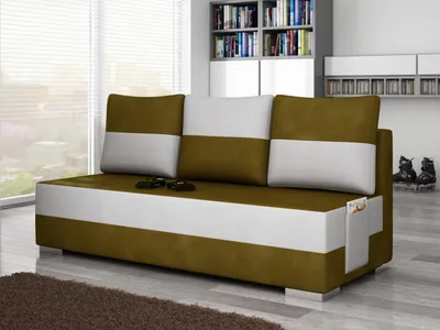 Immagine prodotto di Divano multifunzionale a 3 posti per ufficio divano letto XXL tessile grande divano divano tappezzeria
