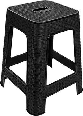 Produktbild von Hega Hogar Sitz-/Stufenhocker - anthrazit - Kunststoff - 37x45cm