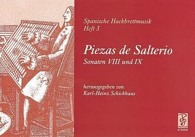 Produktbild von Spanische Hackbrettmusik Band 3piezas de salterio (Sonaten 8-9)