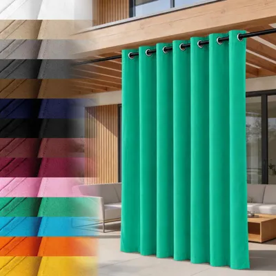 Immagine prodotto di Lantigo Tenda da esterno Verde 155x260 cm anti UV resistente | Tenda terrazzo pergola gazebo esterno set fermatenda