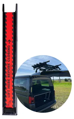 Produktbild von 040 Parts Heckklappenaufsteller Stahl kompatibel für VW T5 California für VW T6 Cali für VW T6.1 California für Volkswagen Zubehör
