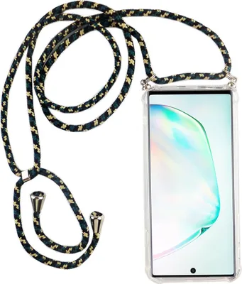 Produktbild von Handykette für Samsung Galaxy Note 10 - Smartphone Necklace Hülle mit Band - Schnur mit Case zum umhängen in Camouflage