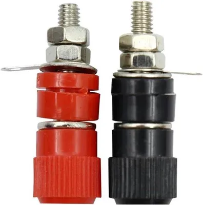 Produktbild von Elektrische Banaanstekkers 4 mm, 30 Stück, Sicherheitsstifte