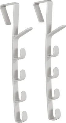 Produktbild von Türgarderobe, 2er Set Türhaken, Kleiderhaken, Handtuchhalter