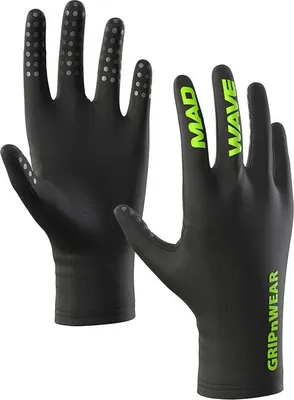 Produktbild von Madwave Gripnwear Nylonhandschuhe Schwarz M-L Schwarz M-L