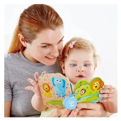 Produktbild von Hape Babies Wildtierbuch | 6 Stück