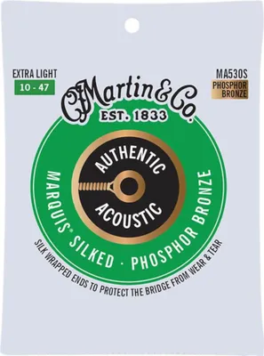 Immagine prodotto di Martin MA530S - Bronzo fosforoso argentato - extra leggero (010-047)