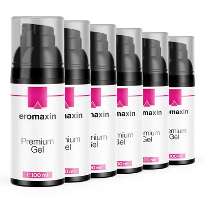 Produktbild von Eromaxin Premium Gel - Gel für Männer - länger durchhalten - 100 ml pro Flasche 6x