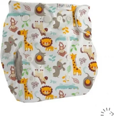 Produktbild von Popolini Snap2Fit Onesize-Überhose Wildlife