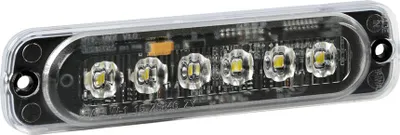 Immagine prodotto di Luce di segnalazione multifunzione con 6 LED, 12/24V - Arancione