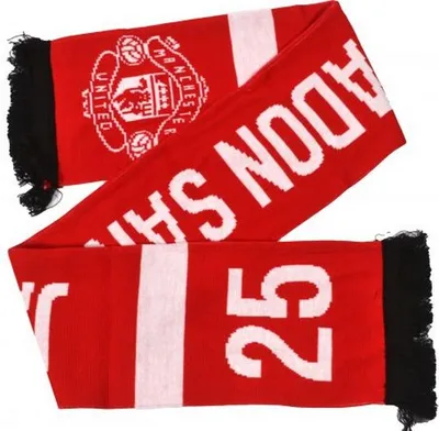 Obrázok produktu pre Manchester United FC - Šál "Jadon Sancho 25" BS6340 (jedna veľkosť) (červená/biela)