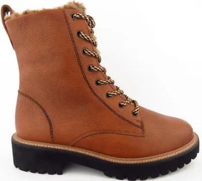 Produktbild von Paul Green Calf Cognac Stiefelette Braun : 40.5