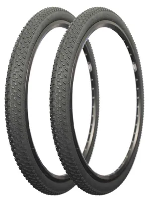 Produktbild von 2x Fahrrad Reifen Satz 26 Zoll 54-559 MTB E-Bike Stollenprofil 26x1,95 schwarz