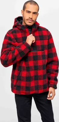 Immagine prodotto di Brandit - Maglione da lavoro Teddyfleece Troyer rot - M