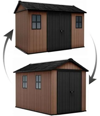 Obrázek produktu pro Zahradní domek Keter Newton Plus 7511/1175 - 11 x 7,5 - 230 x 350 x 246 cm - hnědý