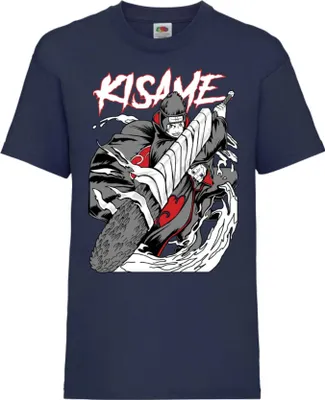 Immagine prodotto di Maglietta per bambini Naruto Kisame Kisame, 7-8 Jahr - 128 , Bleu foncé