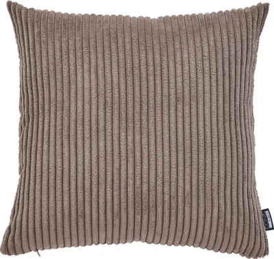 Produktbild von Done Zoom Kissenhülle Modern Cordstoff kuschelweich mit Reißverschluss