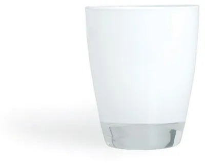 Immagine prodotto di Bicchiere da acqua - Vetro - Bianco - 300 ml - Set di 2 - Lavabile in lavastoviglie