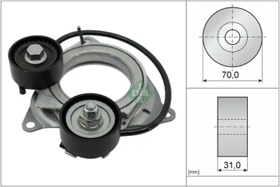 Produktbild von INA 534 1011 10 Riemenspanner Keilrippenriemen für BMW 3 Touring (G21)