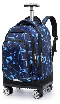 Productafbeelding van Rugzak met wielen - Reisetasche 34x21x46 cm - Laptoptas - Waterdicht