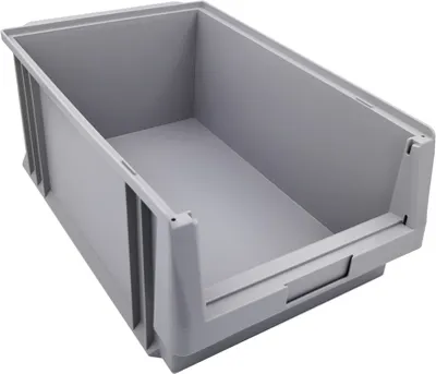 Produktbild von SuperSparSet 8x Sichtlagerbox Classic A | Grau | HxBxT 20x32x50cm | Polypropylen | Sichtlagerbehälter, Sichtlagerkasten, Sichtlagerkastensortiment, Sortierbehälter