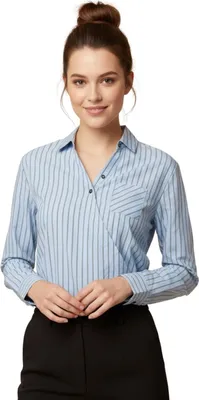 Produktbild von Tommy Hilfiger Collection Damen-Bodyhemd blau XS